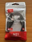 Itel M21 Micro USB Fast Charging Cable - 1m - 2