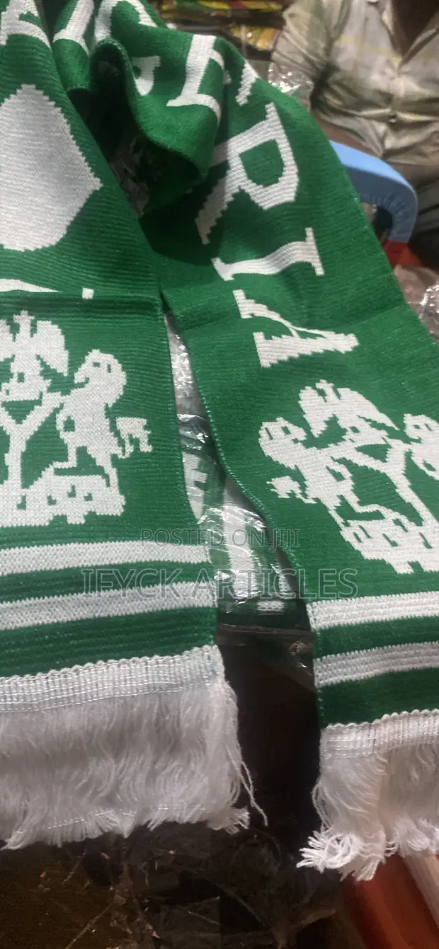 Nigeria Flag Muffler - Green - 1