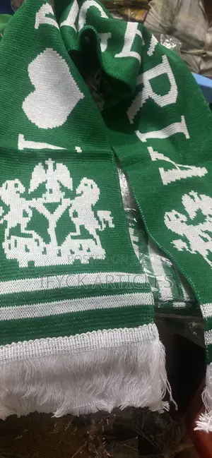 Nigeria Flag Muffler - Green