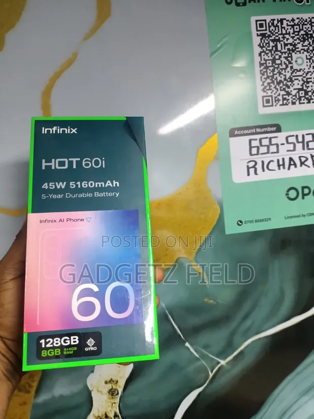 Sabon Infinix Hot 60i 128GB - 1
