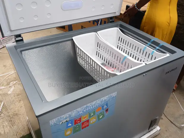Skyrun 260L Chest Deep Freezer - Sabon Abu - 1