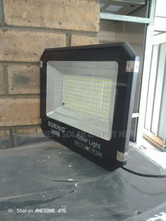 SUKHIG 200W Solar Flood Light for Home - 1