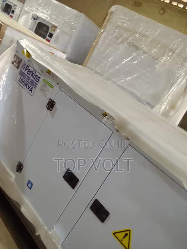 100KVA Perkins Quiet Diesel Generator - 1