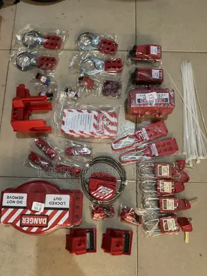 LOTO Lockout/Tagout Safety Kit - Sabon Kayayyaki