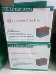 Baumann Electric 12V 100Ah Gel Battery - 1