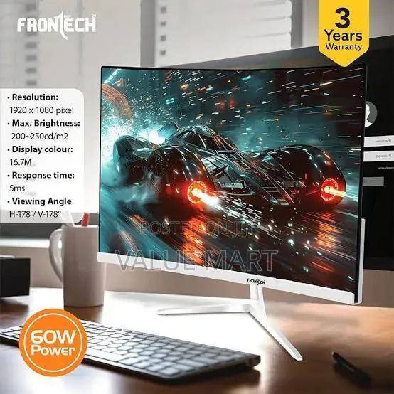 Samsung 32" Curved Monitor - 1