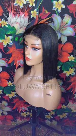 Blunt Cut Wig - Bone Straight