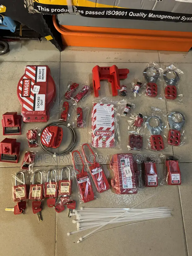 LOTO Lockout/Tagout Safety Kit - Sabon Kaya - 1