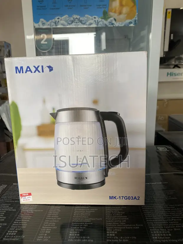 Brand New Lec Electric Kettle - Silver - 1
