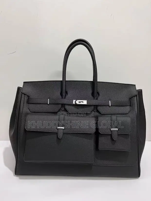 Luxury Fashion Travel Bag - Genuine Leather - 1