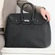 Luxury Fashion Travel Bag - Genuine Leather - 3