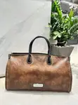 Luxury Fashion Travel Bag - Genuine Leather - 4