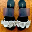 Melissa Slides masu kyau da furanni - 4