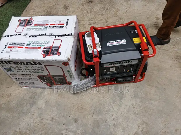 3.4KVA Firman ECO4990ES Petrol Generator - 1