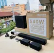 Hisense 540W 5.1CH Soundbar with Wireless Subwoofer - 1