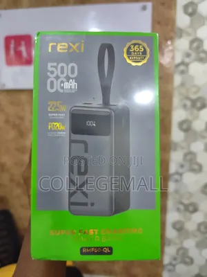 Rexi 50,000mAh Super Fast Charging Power Bank