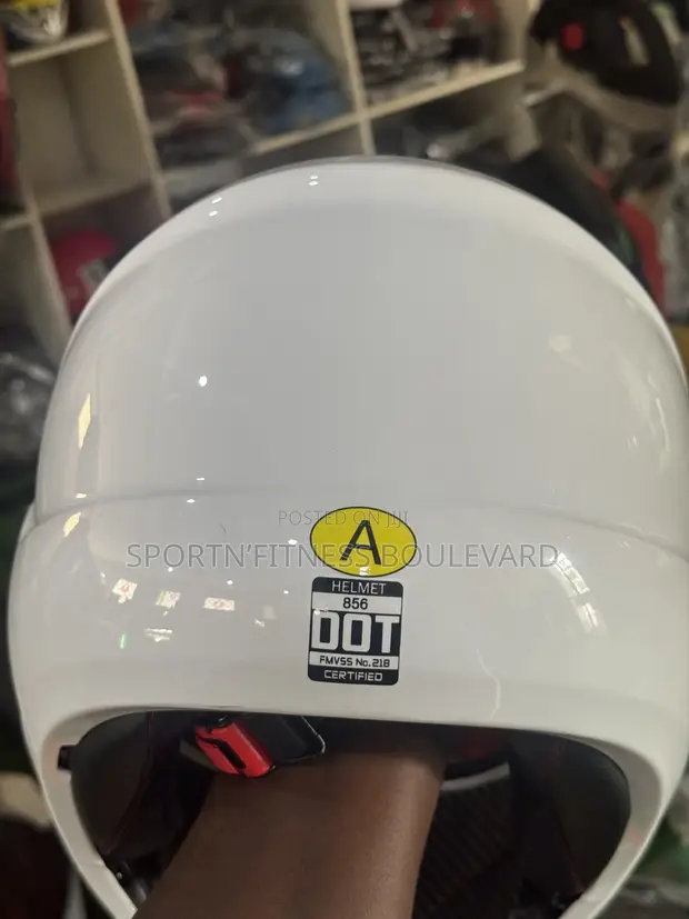 Quality Motorcycle DOT Shaded Helmet - 1