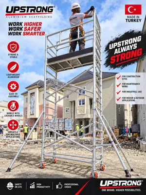 Upstrong 8m Aluminium Scaffolding Ladder