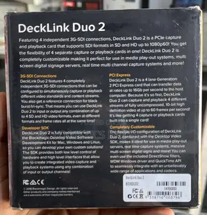 Blackmagic Design DeckLink Duo 2 Capture Card
