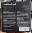 Blackmagic Design DeckLink Duo 2 Capture Card - 1