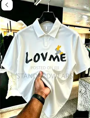 Mai Salo LOVE Graphic Polo Shirt