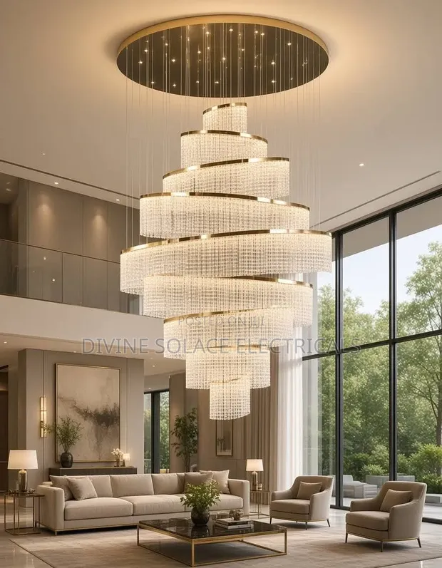 Fitilar Parlour Chandelier - Sabon Abu - 1