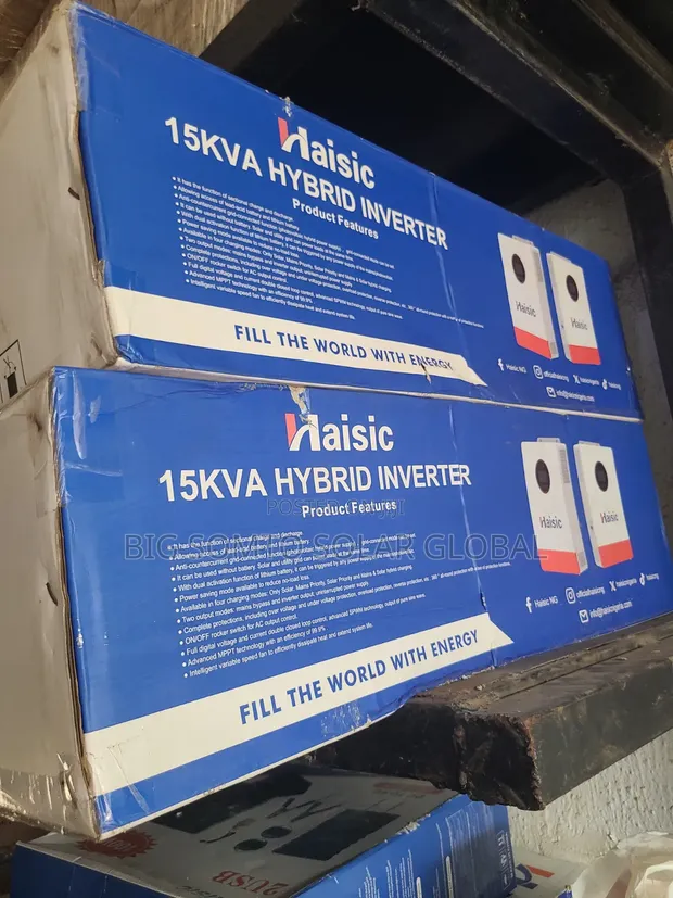 Brand New Haisic 15kVA/48V Hybrid Inverter - 1