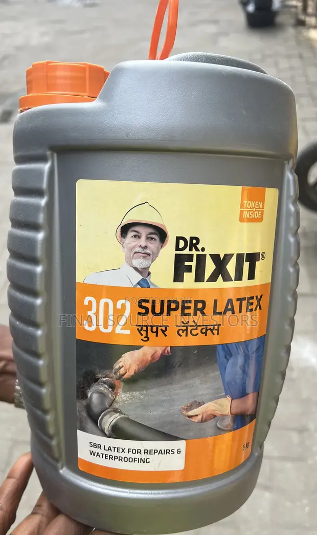 Dr Fixit Super Latex Adhesive (5kg) - 1