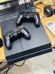 Used Sony PlayStation 4 (PS4) Fat 1TB Console with 10 Games & 2 Controllers - 2