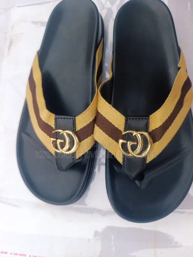 Original Gucci Slides - Na Maza Brown - 1