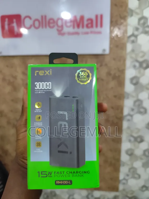 Rexi 30,000mAh Power Bank Mai Sauri - 1