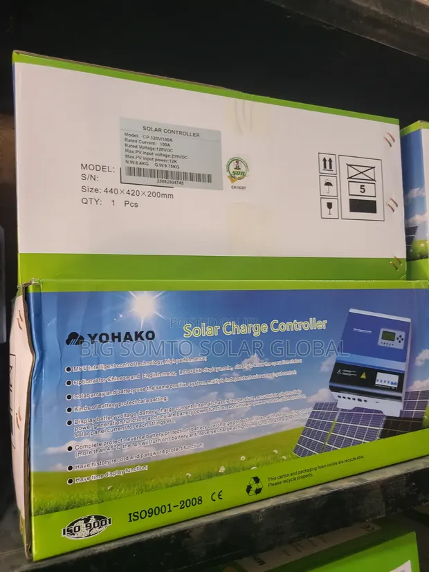100Ah/192V Yohako Solar Charge Controller - 1