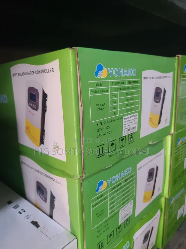 Yohako 60A/48V Solar Charge Controller - 1