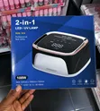 108W Sun 2-in-1 LED/UV Nail Lamp - Mai Bushewar Gel na Farko - 1
