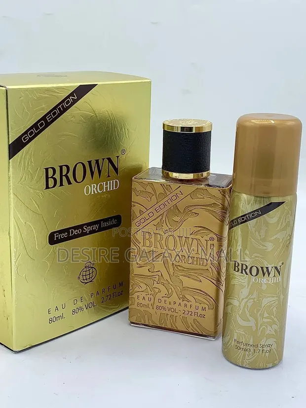XVIP Premium Luxury Brown Orchid Perfume - 1