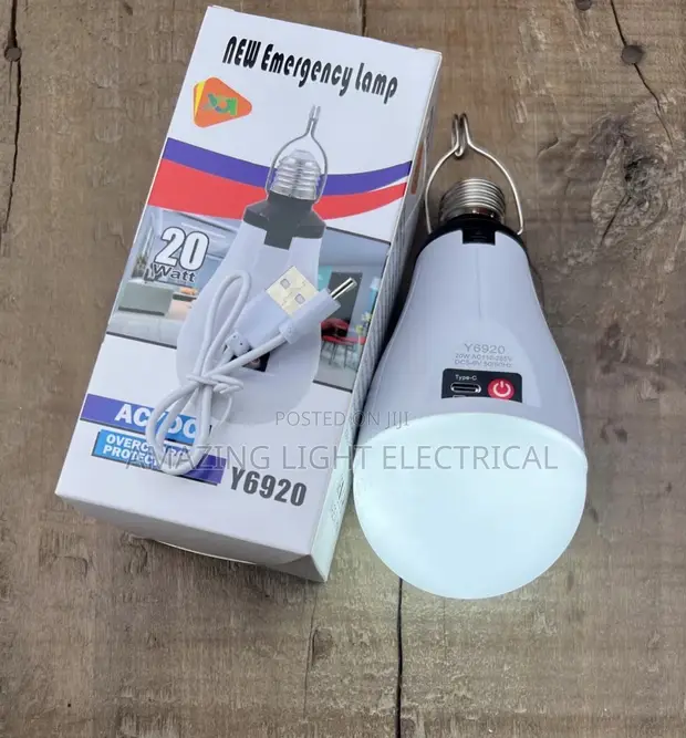 d.light LED Emergency Rechargeable Bulb - 1