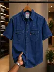 Classic Jeans Jacket Shirt - 5
