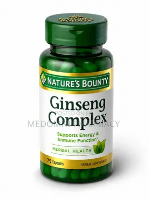 Nature's Bounty Ginseng Complex + Royal Jelly - 75 Kapsul