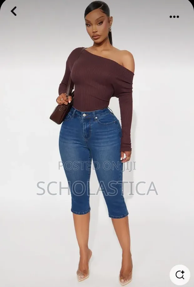 Quality Capri Jeans - Women's Size L - 1