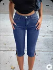 Quality Capri Jeans - Women's Size L - 3