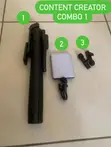 Creator Content Tool Combo (Tripod, Mic, LED Light) - 2