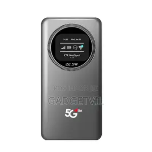 4G WiFi 6 Dual Band 22.5W Power Bank MiFi Router M19