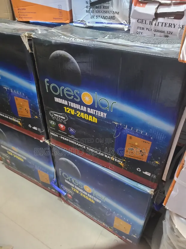 Foresolar 240Ah/12V Tubular Battery - 1