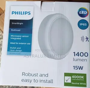 Philips 15W Hasken Wurin Wuta Mai Wayo Tare da Sensi