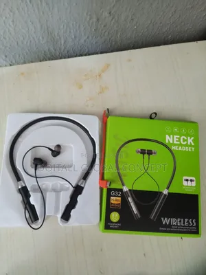 Abiola's Neckband Headset - Wireless Bluetooth