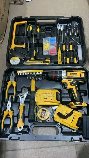 Tool Box Rechargeable Screw/Drill Machine Set