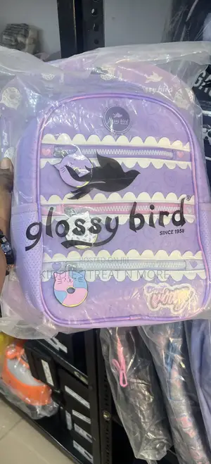 Beautiful Lilac Medium-Size School Bag