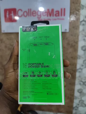 Rexi 10,000mAh 12W Fast Charging Power Bank