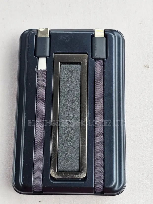 Used 10000mAh Black Magnetic Wireless Power Bank - 1