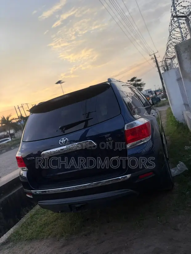 Toyota Highlander Limited 3.5L 4WD 2013 Blue - 1